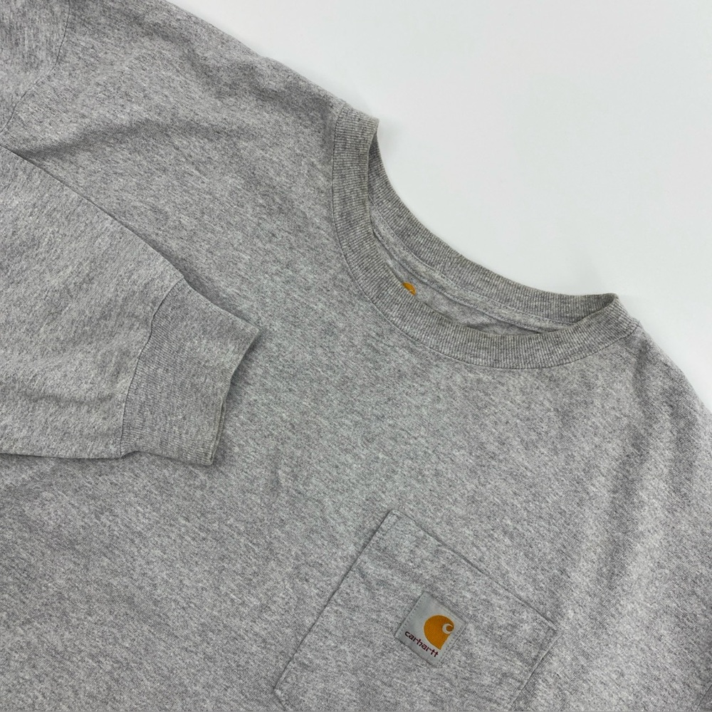 Carhartt T Shirt Mens XXXL Gray K126 Durable‎ Workwear Chore Utility Minimalist
